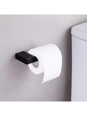 Elovias System Flat Tuvalet Kağıtlığı Siyah Renk (BA1019 002 AL6)