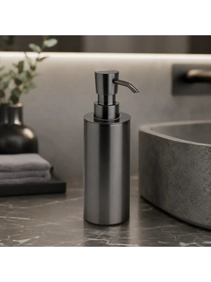 Elovias System Tezgah Üstü Sıvı Sabunluk 250 Ml Füme Renk (BA2004 006 BBN)