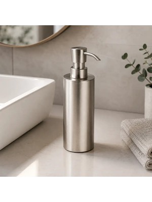 Elovias System Tezgah Üstü Sıvı Sabunluk 250 Ml Saten Renk (BA2004 006 NBM)