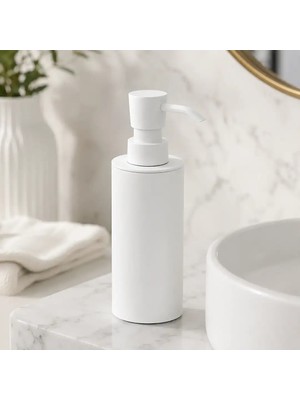 Elovias System Tezgah Üstü Sıvı Sabunluk 250 Ml Beyaz Renk (BA2004 006 AL7)