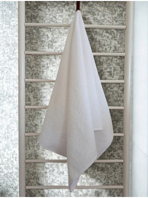 Modella Life 5 Adet 50X90 cm 250 gr %100 Pamuk Beyaz El Yüz ve Baş Havlusu - Otel Hamam Havlusu