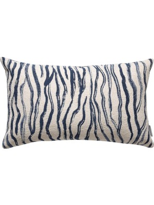 Str Store Alice Wavy Kırlent Lacivert 30X50