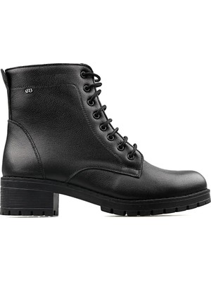 Castle Black Kadın Bot & Bootie -Zenne - 2680-1-SIYAH-ZENNE