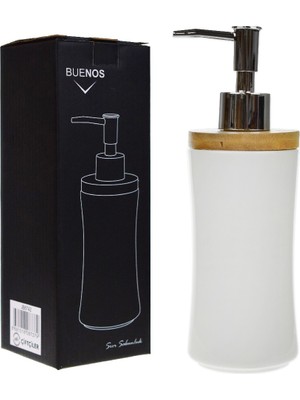 Buenos Bambulu Porselen Sıvı Sabunluk JB6742