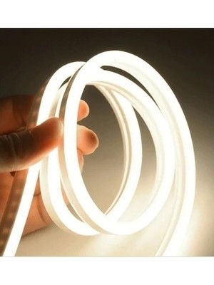 Yuled 3 Metre Gün Işığı Neon 220 V Esnek Hortum Şerit LED Işık Aydınlatma + Güç Fişi