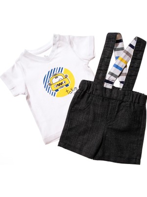 For My Baby Cool Askılı Şort T-Shirt 2'li Takım