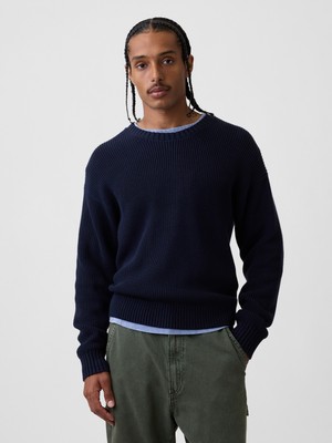 Gap Erkek Lacivert Relaxed Shaker Kazak