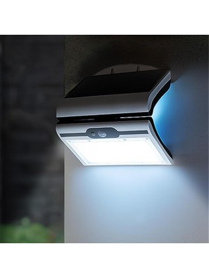 Tr 40W Güneş Enerjili 54 Ledli Duvar Aplik Lamba Bahçe Balkon Dekorasyon Aydınlatması