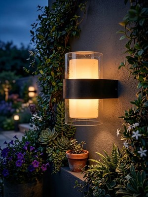 Econa ECN-21332 12W Dış Mekan LED Aplik 3000K Siyah