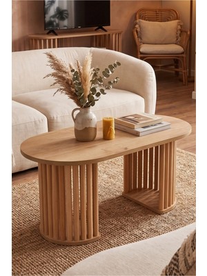 Maison Luré Modern Naturel Ahşap Orta Sehpa