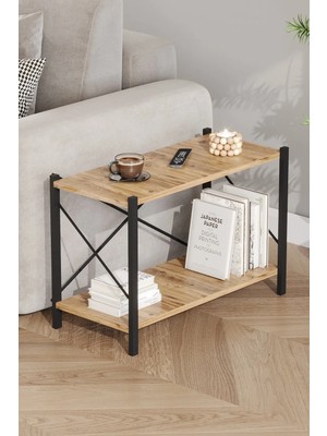 Maison Luré Modern Dekoratif Kahve Koltuk Tepsisi Yan Sehpa