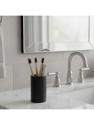 Elovias System Diş Fırçalığı Siyah/krom Renk (BA2029 007 R2-Cr)
