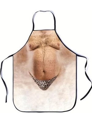 Ertürk Store Yetişkinler Için Komik Baskılı Parti ve Barbekü Mutfak Önlüğü