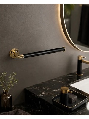 Elovias System Nord Kağıt Havluluk Gold/Siyah Renk (BA1041 003 GL-AL6)