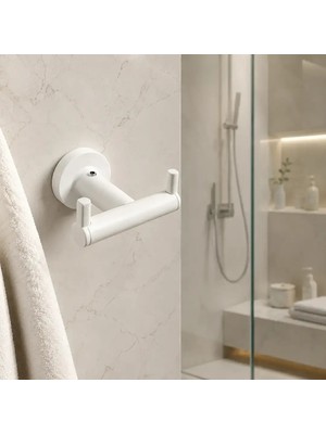 Elovias System Hoop İkili Askılık Beyaz Renk (BA1003 012 AL7)