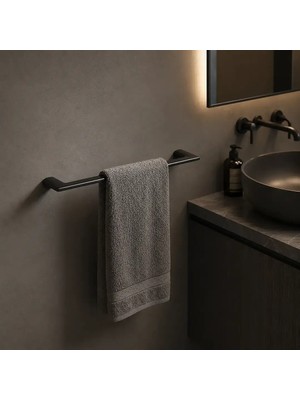 Elovias System Slimo 45cm Uzun Havluluk Siyah Renk (BA1040 004 AL6)