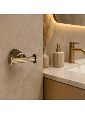 Elovias System Icona İkili Askılık Antik Renk (BA1037 012 ABM)