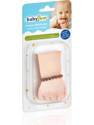 Babyjem Kehribar Bebek Bilekliği 588 Multicolor