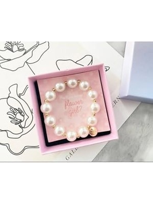 Ertürk Store Gold Renkli Inci Süslemeli Kadın Lastik Toka