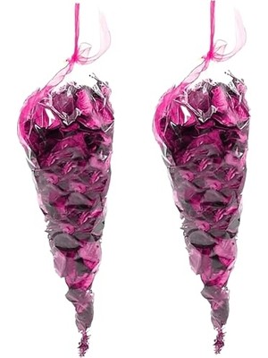 Ertürk Store Gül Kurusu Dekoratif Kuru Çiçek Süsleme, 2 Adet (Pembe)