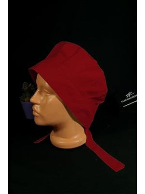 Ertürk Store Tek Renk Mantar Bone, Bordo
