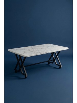 Maison Luré Riyal Orta Sehpa Tekerlekli 70CMX110CM