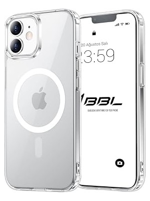 Ertürk Store iPhone 11 Için Kılıf Kamera Korumalı Magsafe ile Uyumlu Kablosuz Şarj Özellikli Şeffaf Telefon Kılıfı