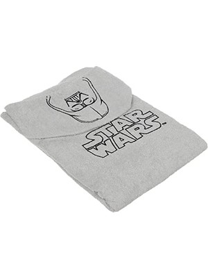 Ertürk Store Havlu; 1500187680 Disney Starwars Pamuk Lisanslı Panço, Çok Renkli