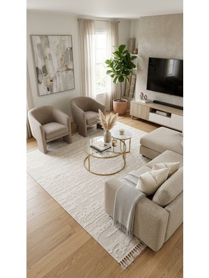 Selçuk Halı Şehzade Halı Marine 1607 Kırık Beyaz 160 x 230