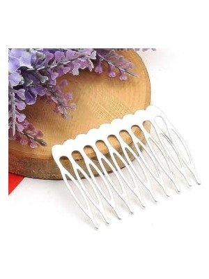 Ertürk Store Metal Tarak Toka; Gümüş, 5 Adet Set