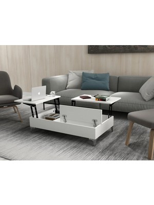 Maison Luré Orta Sehpa Beyaz