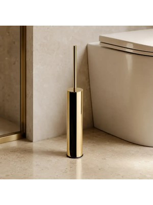 Elovias System Tuvalet Fırçalığı Altın Renk (BA4018 009 GL)
