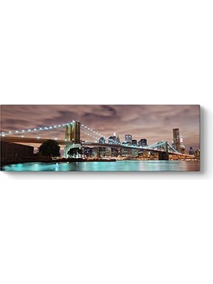 Ertürk Store New York Köprüsü Panorama Tablo 120 x 40