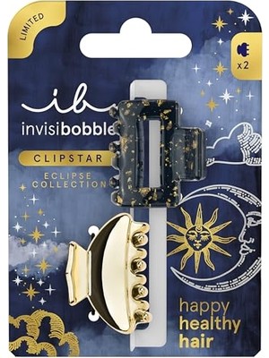 Ertürk Store Clipstar S Eclipse Lunar Glam, 2 Adet Mandal Toka