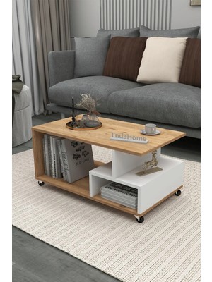 Maison Luré Sultan Tekerli Orta Sehpa 86,5X50 cm