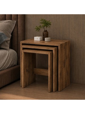 Maison Luré 3'lü Zigon Sehpa