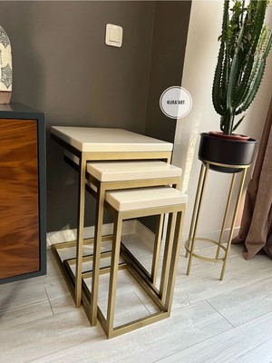 Maison Luré 3'lü Zigon Sehpa