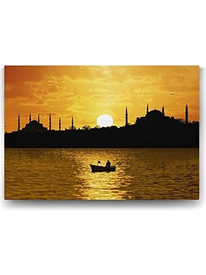 Ertürk Store Yedi Tepe Istanbul Tablosu, 125X80 cm