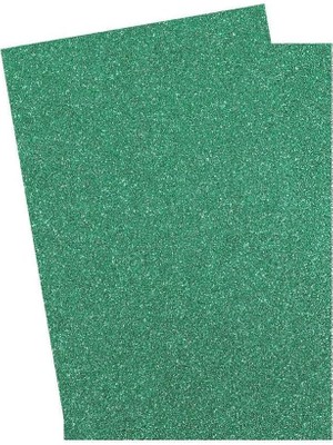 Artlantis Yeşil Simli Eva 50X70 cm 2 Adet Simli Eva Süngeri Okul Kreş Anasınıfı Elişi Etkinli