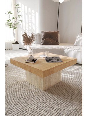 Maison Luré Volka Orta Sehpa 72X72 cm Iskandinav Stili Küp