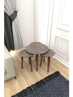 Maison Luré Gri Zigon Sehpa