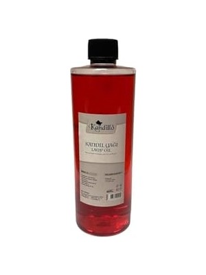 Ertürk Store Kokusuz ve Dumansız Kırmızı Kandil Yağı, Iç Mekân Gaz Lambası Yakıtı 400 ml