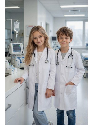Lizsa Çocuk Doktor ve Laboratuvar Önlüğü