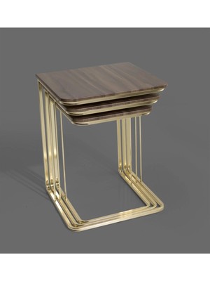 Maison Luré Gold 3 Lü Amor Zigon Sehpa