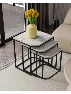 Maison Luré 3'lü Zigon Sehpa
