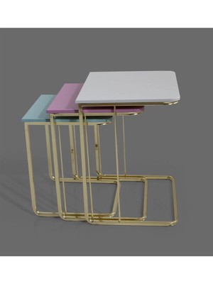 Maison Luré Gold 3 Lü Amor Zigon Sehpa