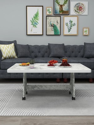 Maison Luré Tekerlekli Orta Sehpa Mdf Masa