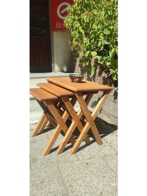 Maison Luré Meşe Zigon Sehpa