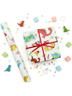 Çocuklar Için 70X100 cm Özel Hediye Paketleme Kağıdı, 2'li Set