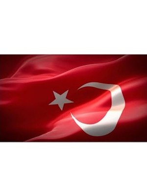 Türk Bayrağı 80X120 cm Özel Alpaka Kumaş Bayrak